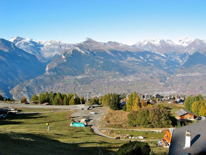 Aussicht vom Terrasse