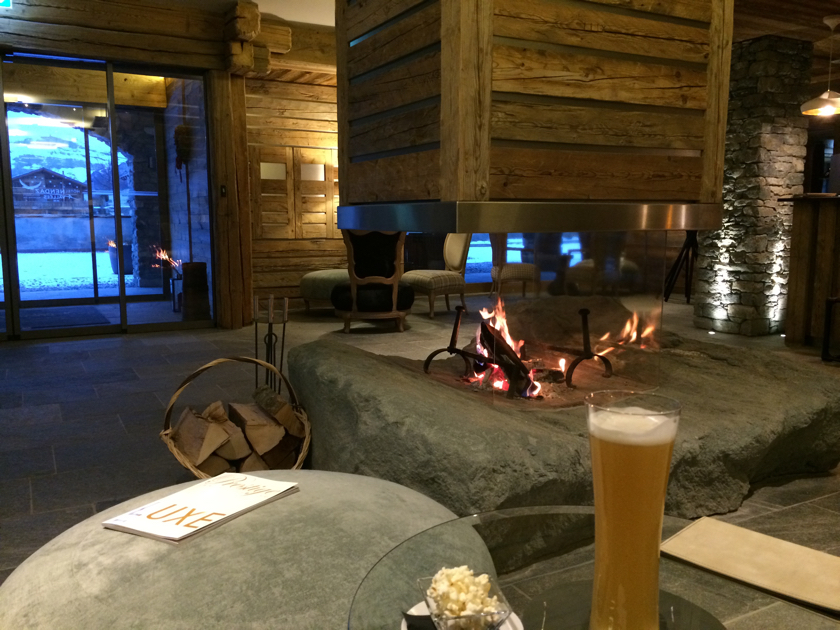 Enjoy drink after visiting 4-Vallées spa & wellness