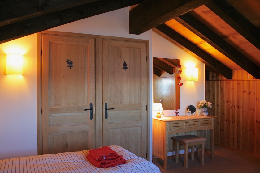 Chambre à l'étage supérieur