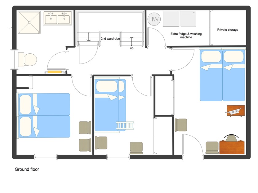 Plattegrond begane grond